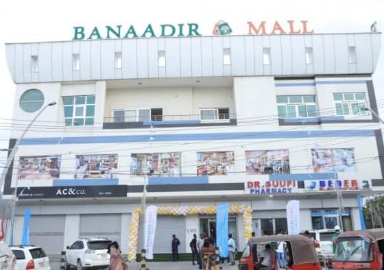 Suuqa Cusub ee Banaadir Mall oo laga Daah furay Caasimadda Muqisho